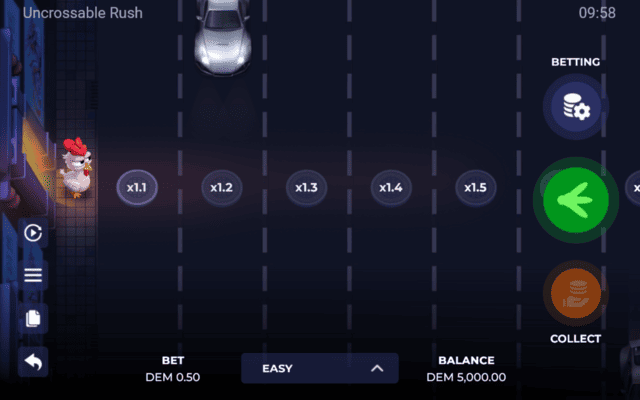 Mission Uncrossable Start Screen